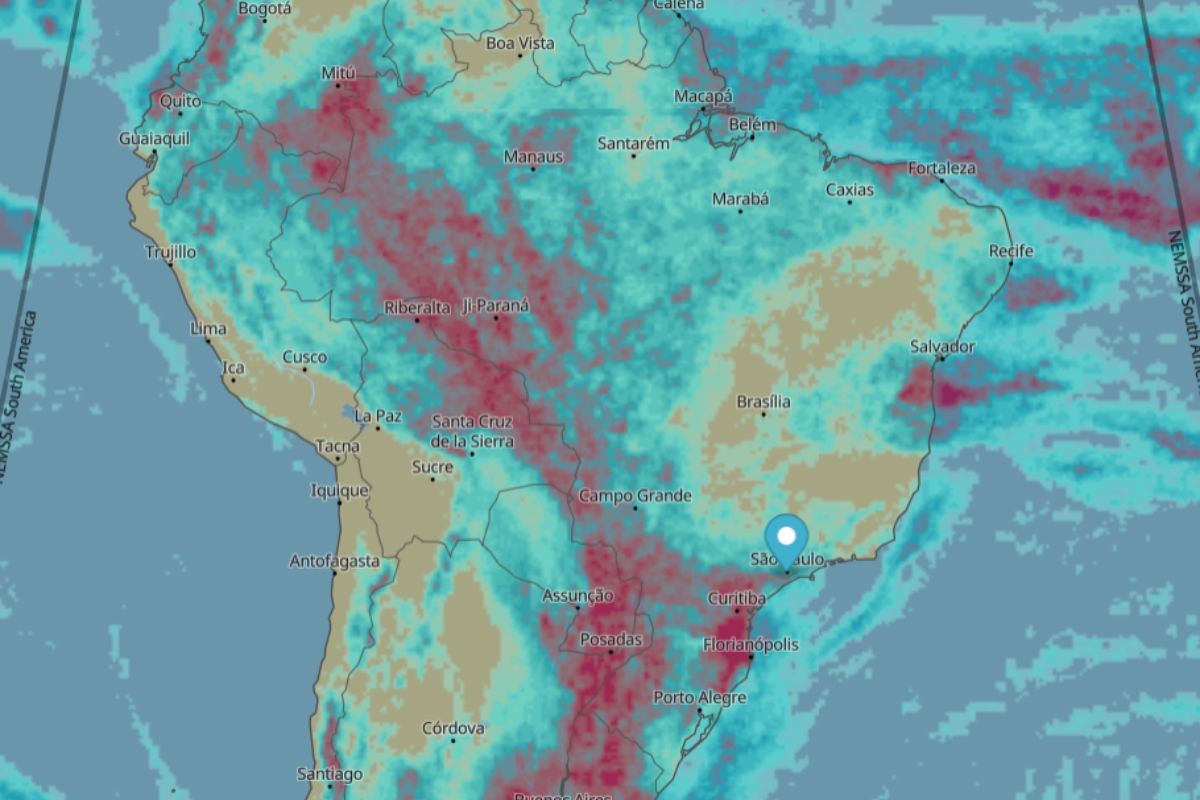 previsão do tempo