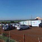 cobertura de barraca desabou na Agrishow