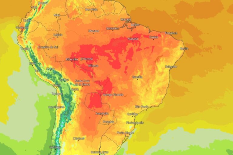 Veranico continua elevando as temperaturas no Brasil em pleno outono