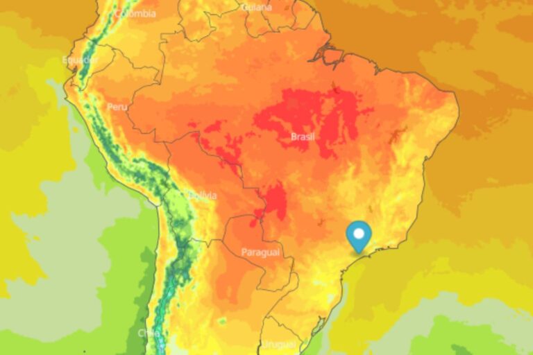 Temperatura sobe no Sul do país e chuvas ficam concentradas no Norte e Nordeste