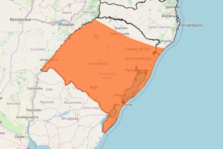 Chuvas no Paraná, Mato Grosso do Sul e São Paulo; Inmet alerta para onda de frio no RS
