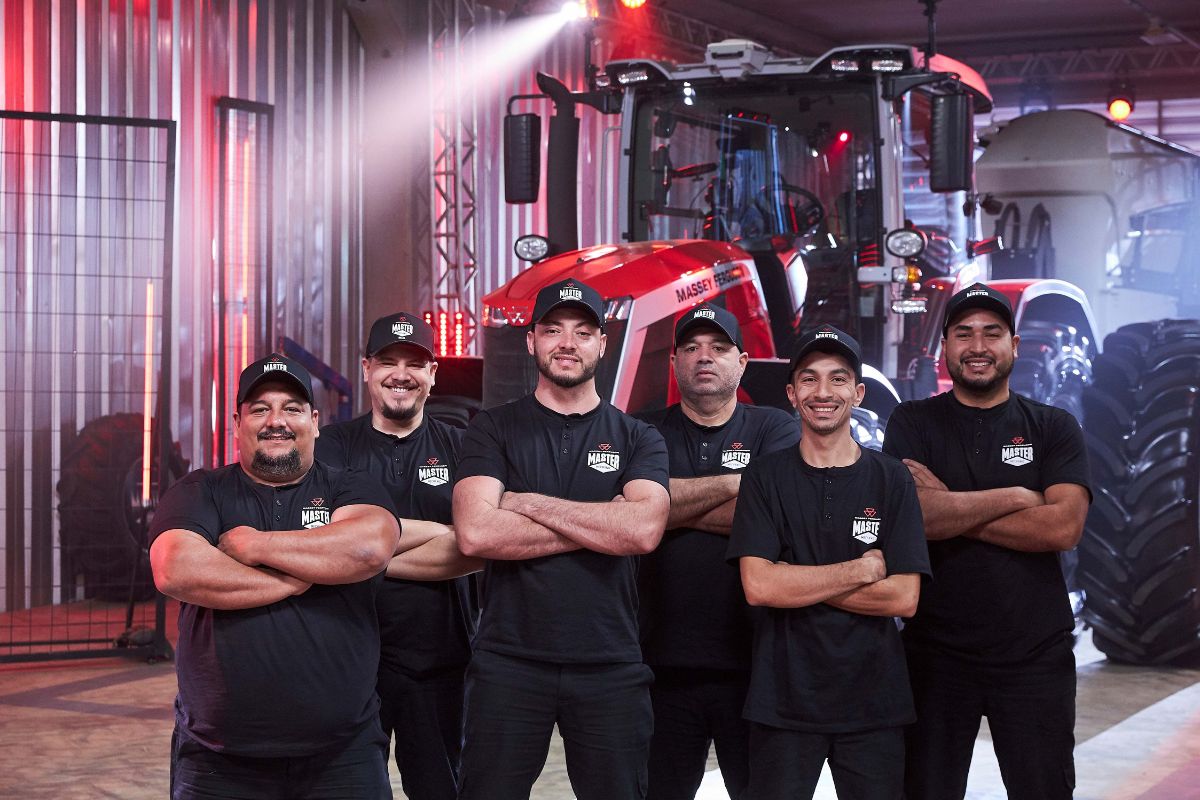 Profissionais de diferentes concessionárias da marca competem em reality de melhor mecânico agrícola do país. Foto: Massey Ferguson/Divulgação