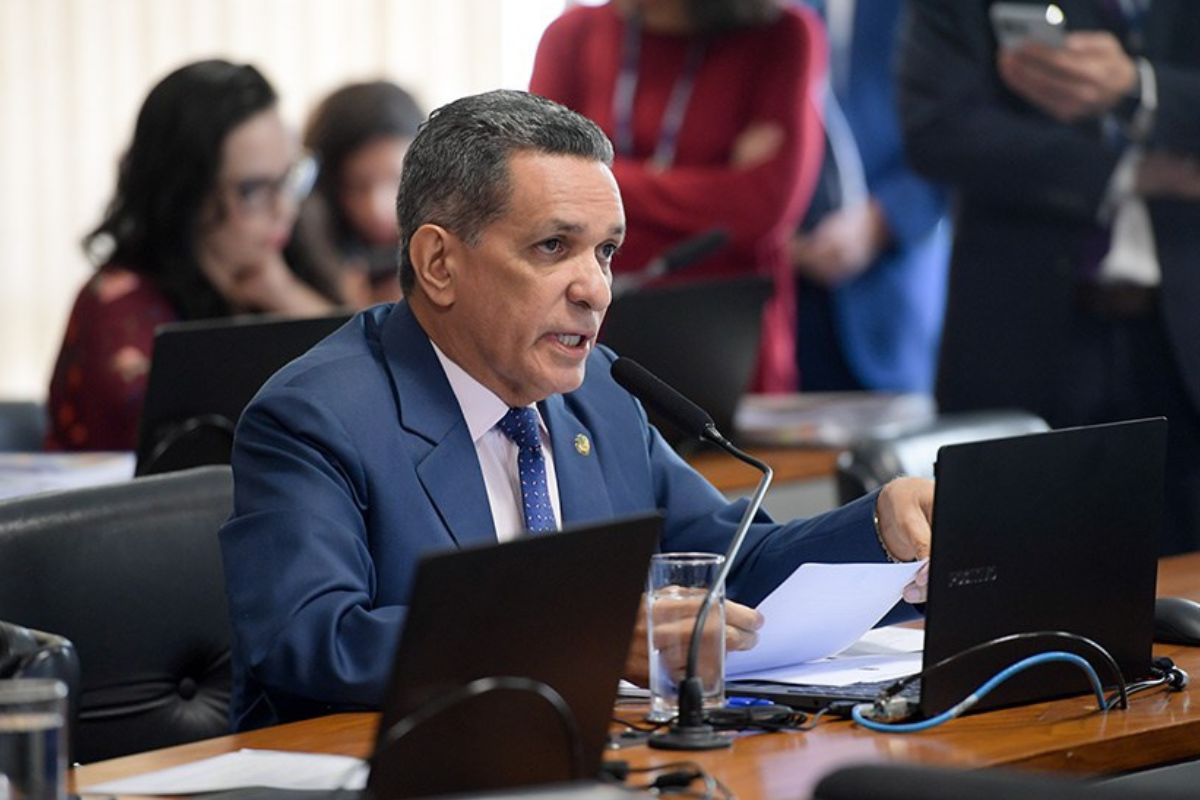 Senador Mecias de Jesus (Republicanos-RR) é autor dos requerimentos para convocação do ministro Fernando Haddad. Foto: Saulo Cruz/Agência Senado