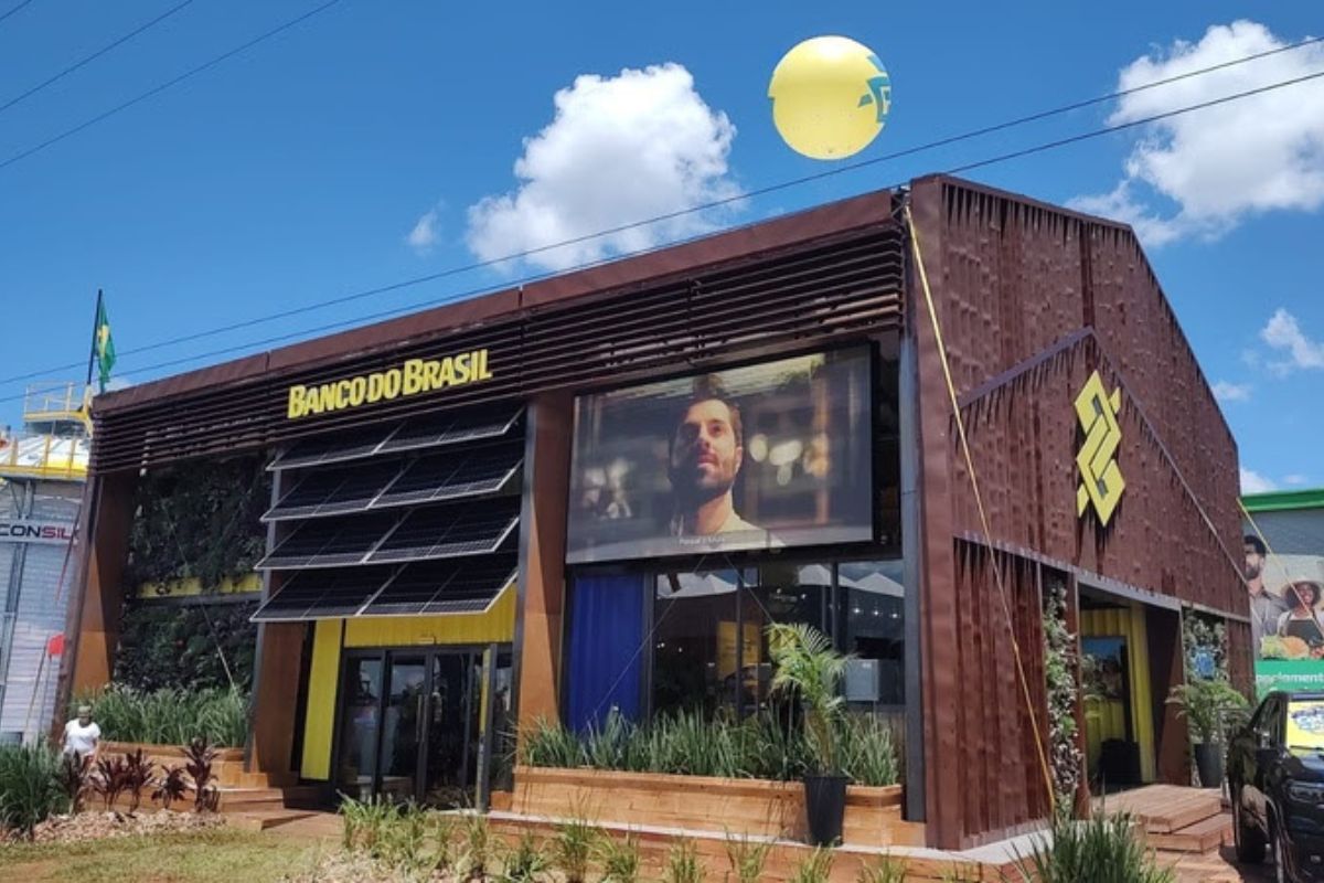estande do Banco do Brasil no Show Rural Coopavel 2025. Foto: Banco do Brasil/Divulgação