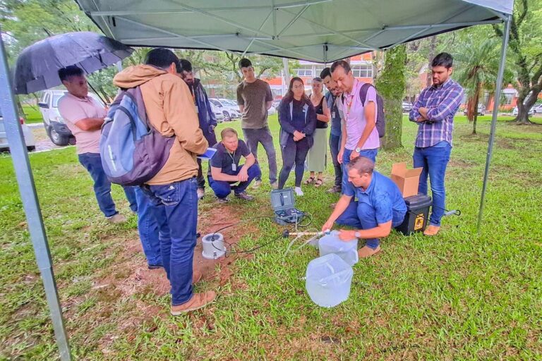 RS instala equipamentos para mapear infiltração de água no solo