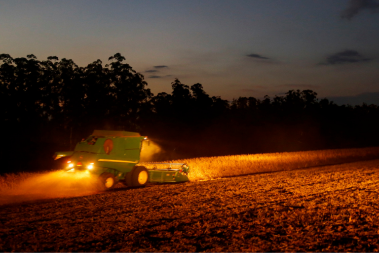 Colheita da soja ultrapassa 60% da área plantada no país