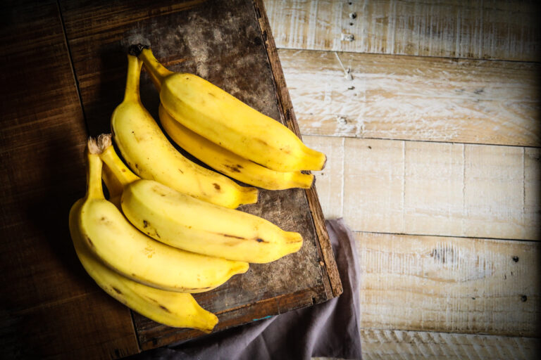 Onde ficam as sementes das bananas?