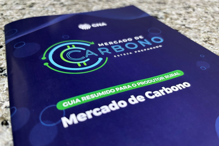 CNA lança guia sobre o mercado de carbono voltado ao produtor rural