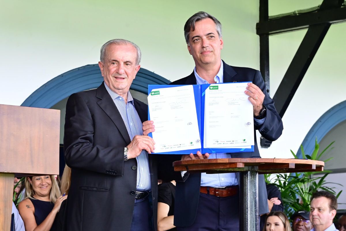 Presidente Executivo Rede ILPF, Francisco Matturro, e Presidente da ABCZ, Gabriel Garcia Cid - Foto: ABCZ/Divulgação
