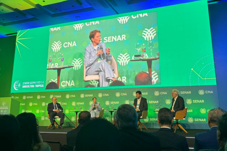 Tereza Cristina: "vemos clima diferente para acordo entre UE e Mercosul"