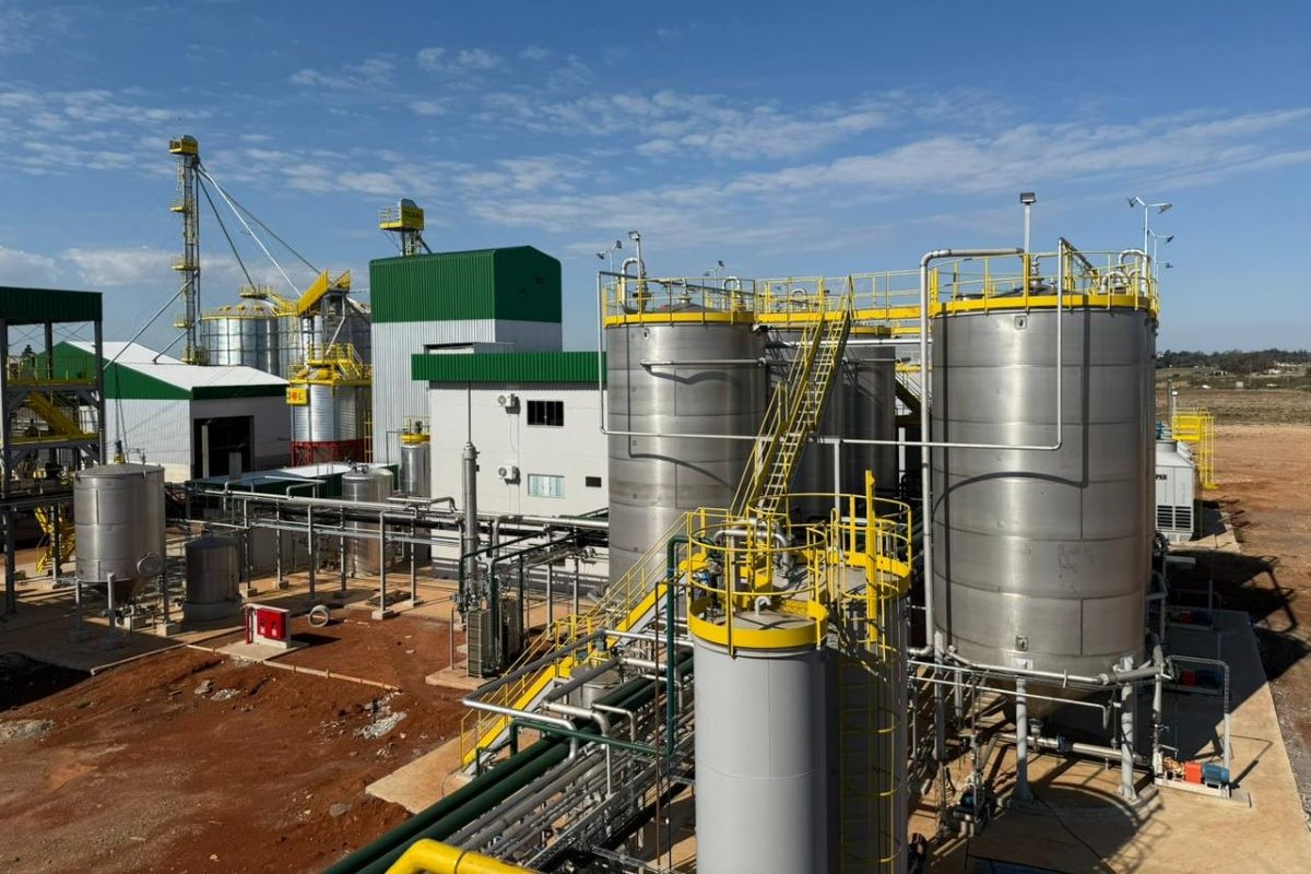 Unidade deverá gerar 12 milhões de litros de etanol hidratado por ano. | Foto: CB Bioenergia/Divulgação