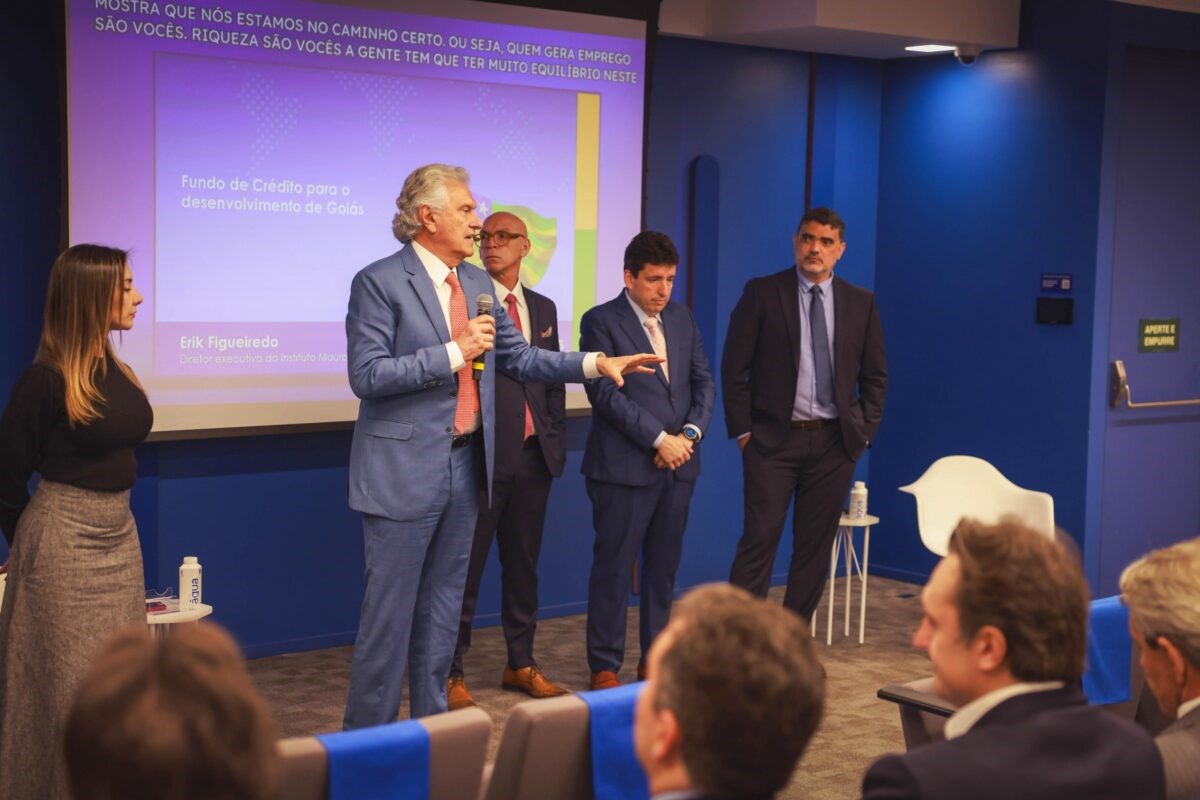 Lançamento foi na Bolsa de Valores de São Paulo, a B3 - Foto: Hegon Corrêa/Governo de Goiás