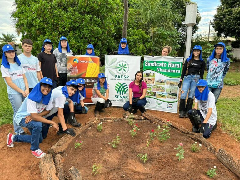 Programa prepara a nova geração para o trabalho no campo