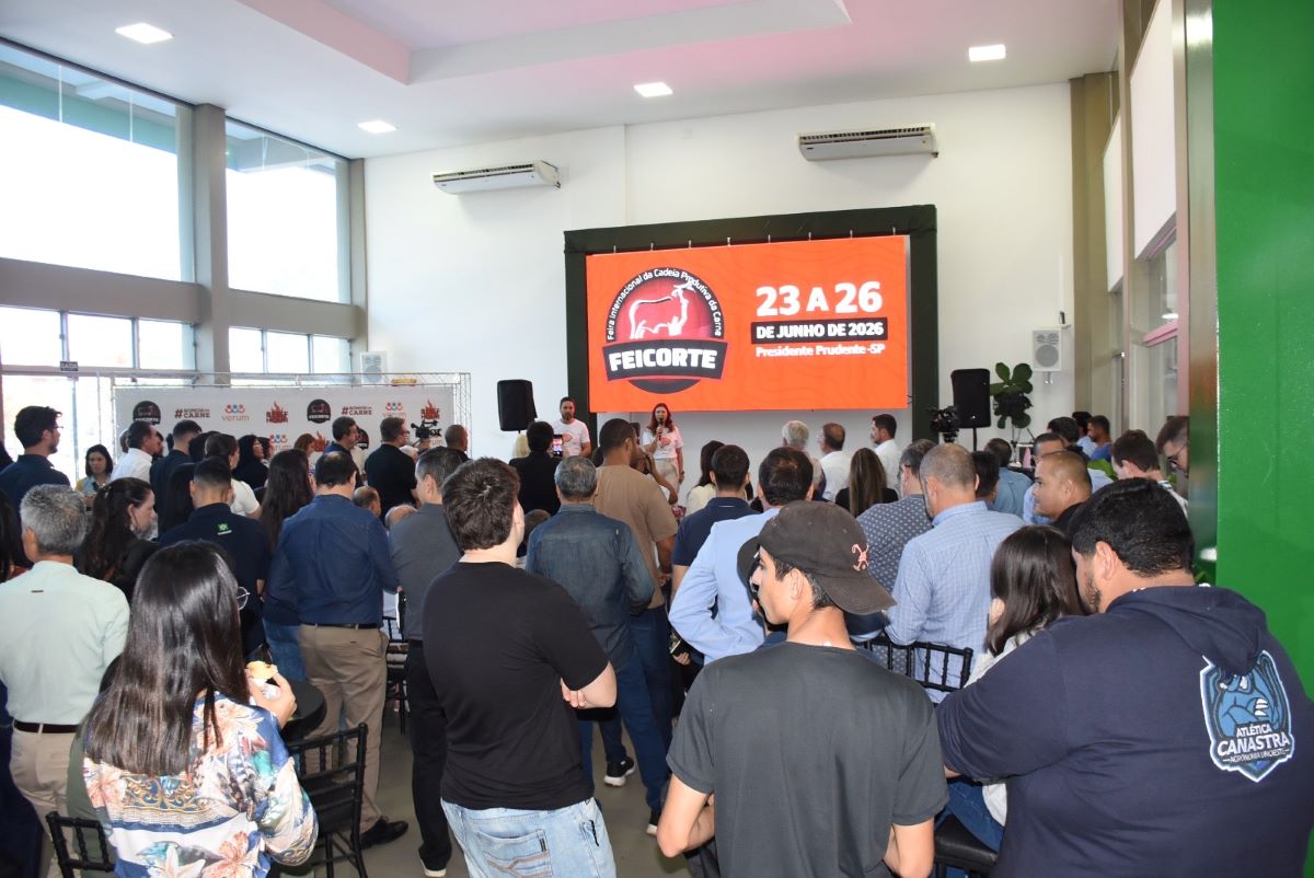 Cerimônia na Unoeste anunciou que edição de 2026 da Feicorte será entre os dias 23 e 26 de junho. Foto: Feicorte/Divulgação