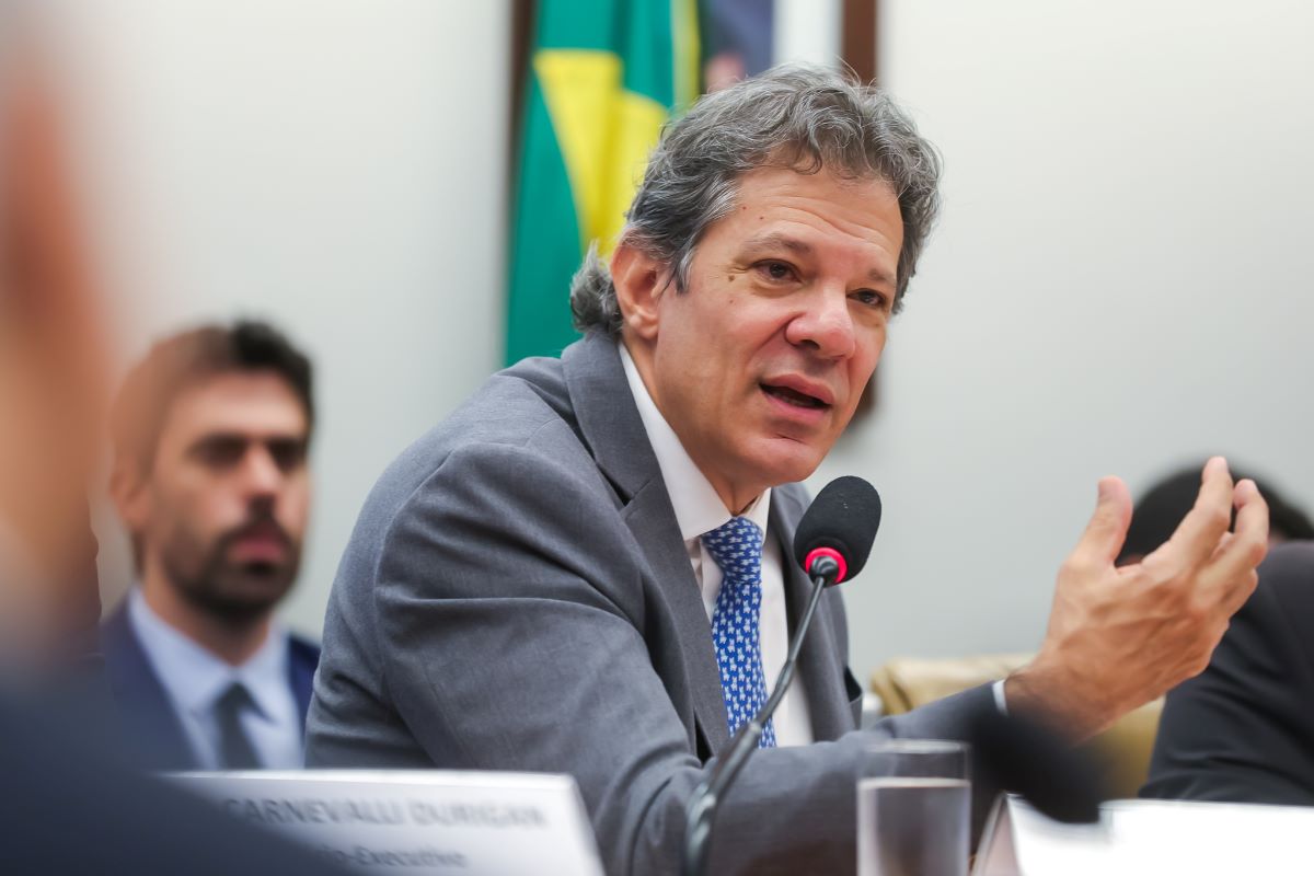 Haddad participou de audiência pública na Câmara dos Deputados nesta quarta. Foto: Diogo Zacarias/Ministério da Fazenda