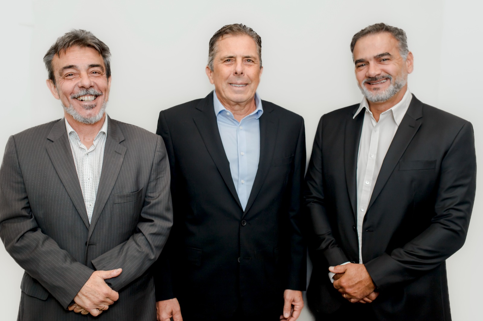 Ariovaldo Zani, Roberto Betancourt e Ricardo Ribeira (esq. para dir.). Foto: Sindirações/Divulgação
