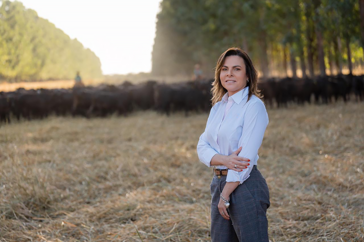 Ana Doralina Menezes é da quinta geração de uma família de pecuaristas. Foto: Clever Freitas/MBPS