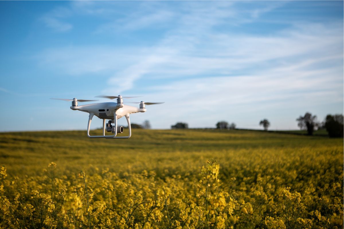 drones na agricultura