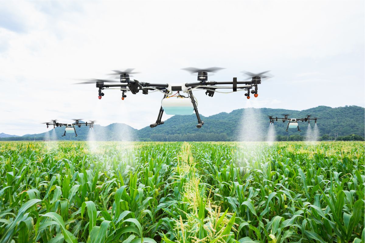 drones na agricultura