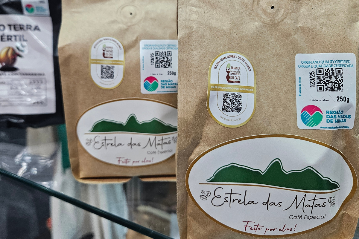 Café produzido por mulheres