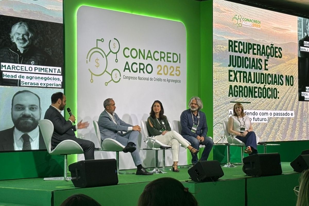 Recuperações judiciais e extrajudiciais no agronegócio, tema do Conacredi 2025, que acontece até essa quinta-feira, 13, em São Paulo. | Foto: Sabrina Nascimento