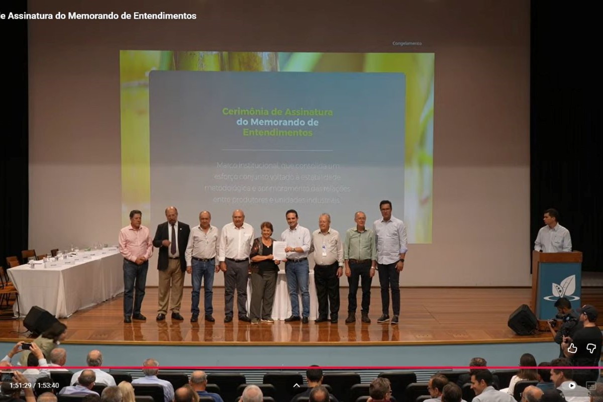 Memorando de entendimento entre a Unica e três associações foi assinado nesta segunda-feira, 24. Foto: Adobe Stock