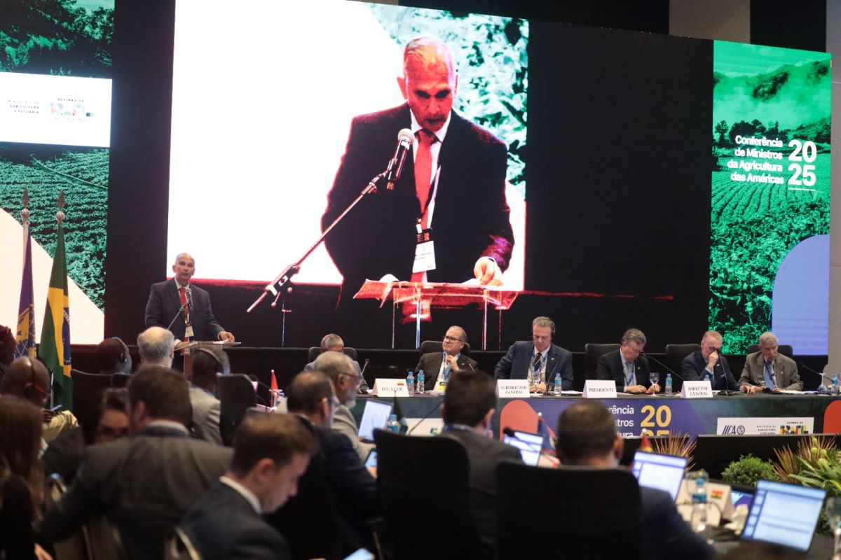 Muhammad Ibrahim foi eleito com 25 de 32 votos possíveis. Foto: Paulo Negreiros/IICA