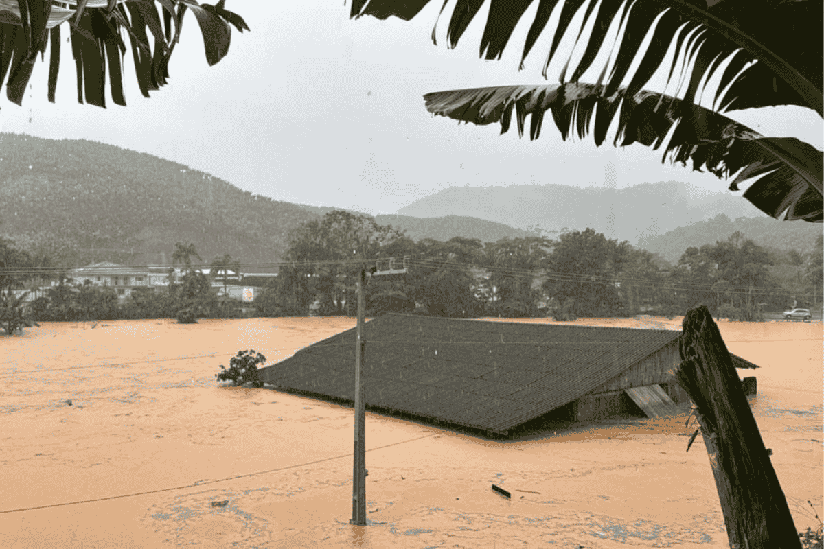 estragos Luiz Alves; enchente; eventos climáticos