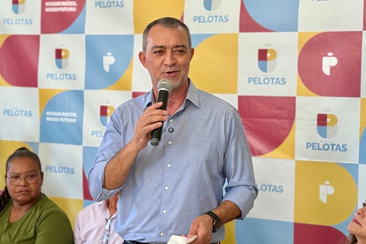 Medida de amparo foi oficializada pelo presidente da Conab, Edegar Pretto, após reunião com o prefeito de Pelotas (RS). Foto: Debora Beina/Conab