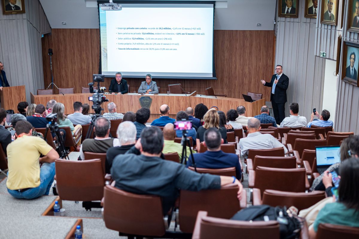 Farsul apresentou balanço de 2025 e projeções para o agro gaúcho e brasileiro para 2026. Foto: Farsul/Divulgação