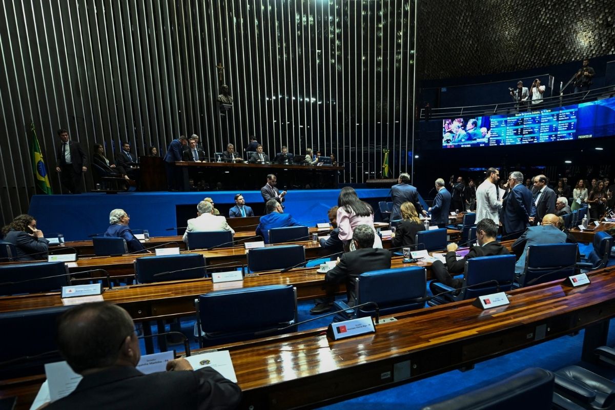 Senado Federal aprovou nesta quarta-feira, 3, a medida provisória 1.308. | Foto: Carlos Moura/Agência Senado