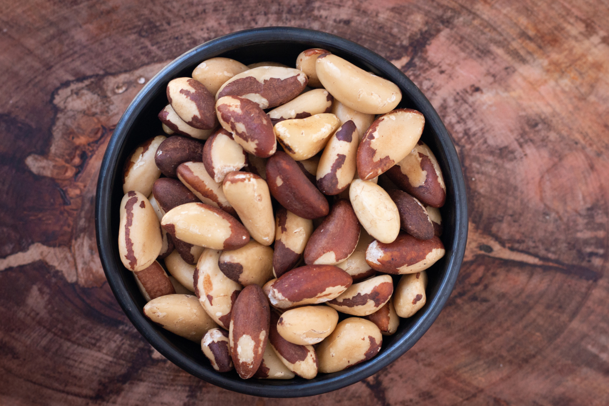 Castanhas e nozes tropicais