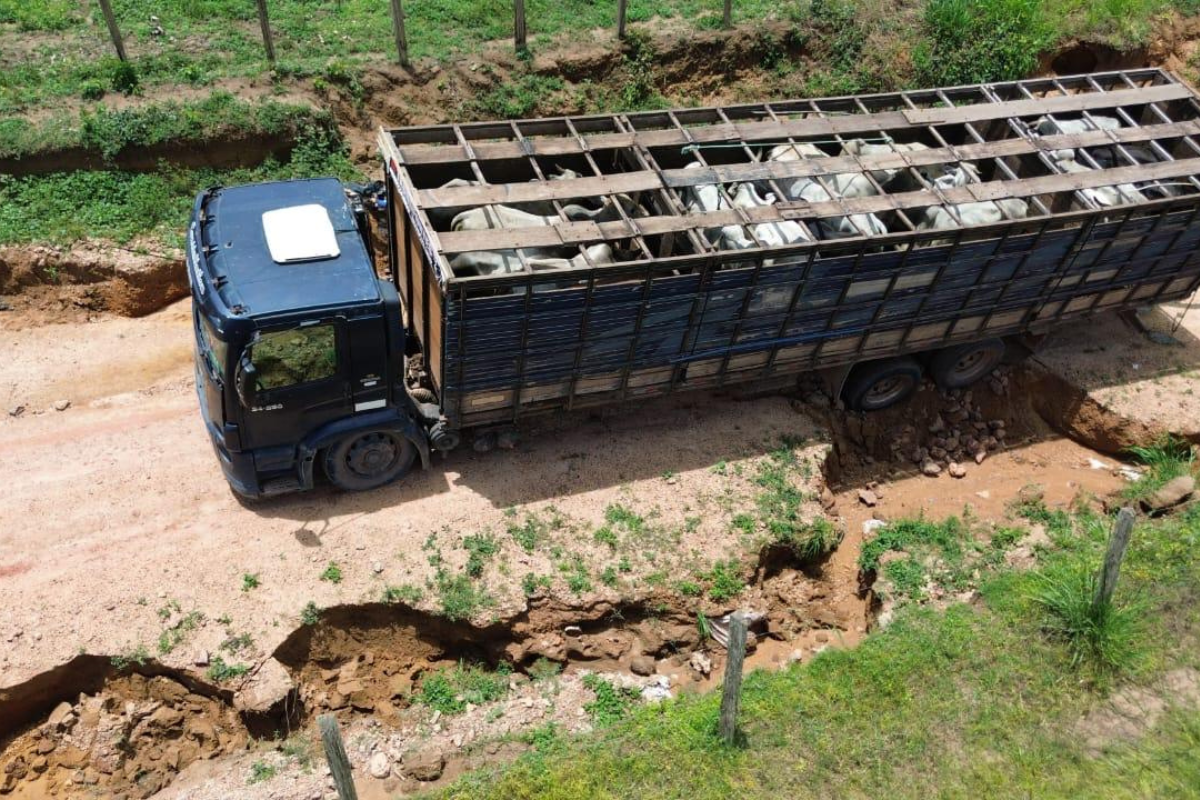 Deficiências vão além da infraestrutura física das vias, aponta levantamento nacional. Foto: Esalq-Log e CNA/Divulgação