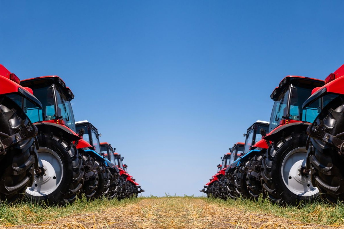 Vendas de tratores subiram 14,8% no ano passado, conforme a Abimaq. Foto: Adobe Stock