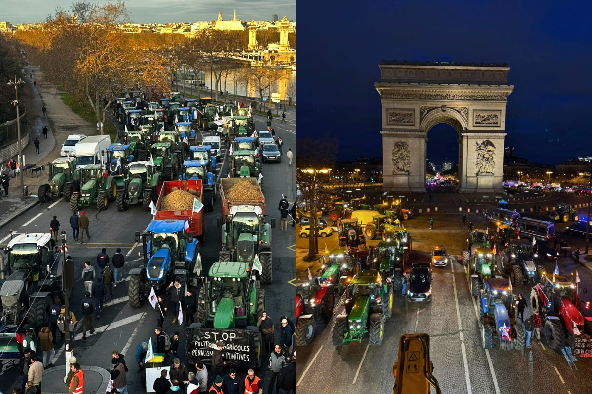 protestos acordo Mercosul-UE; frança