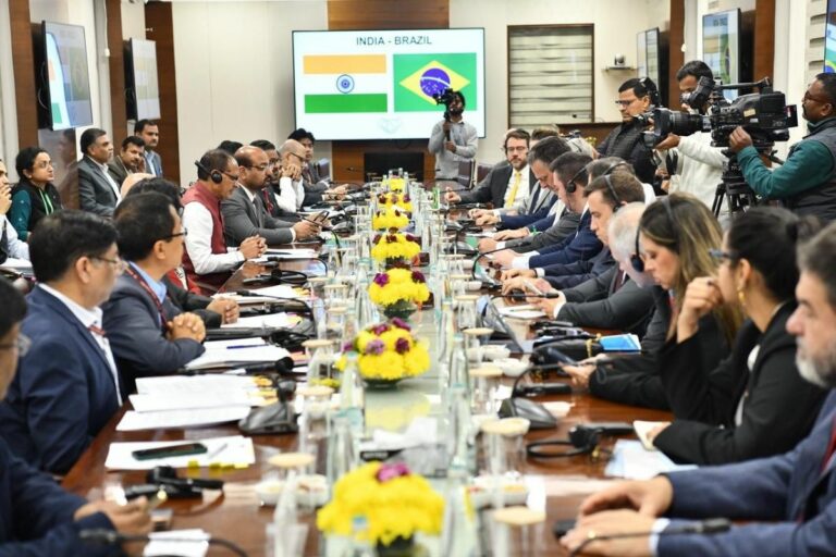 Brasil e Índia reforçam cooperação agrícola em encontro ministerial