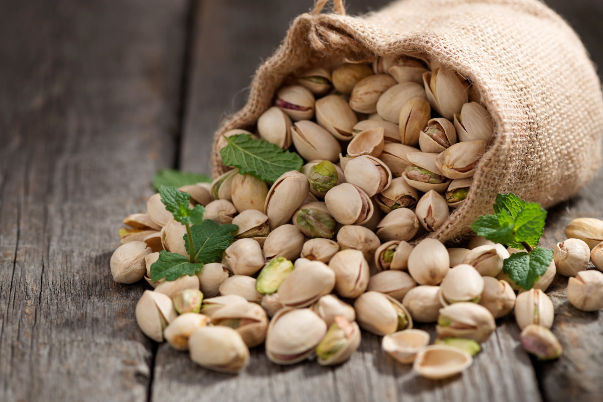 De onde vem o pistache