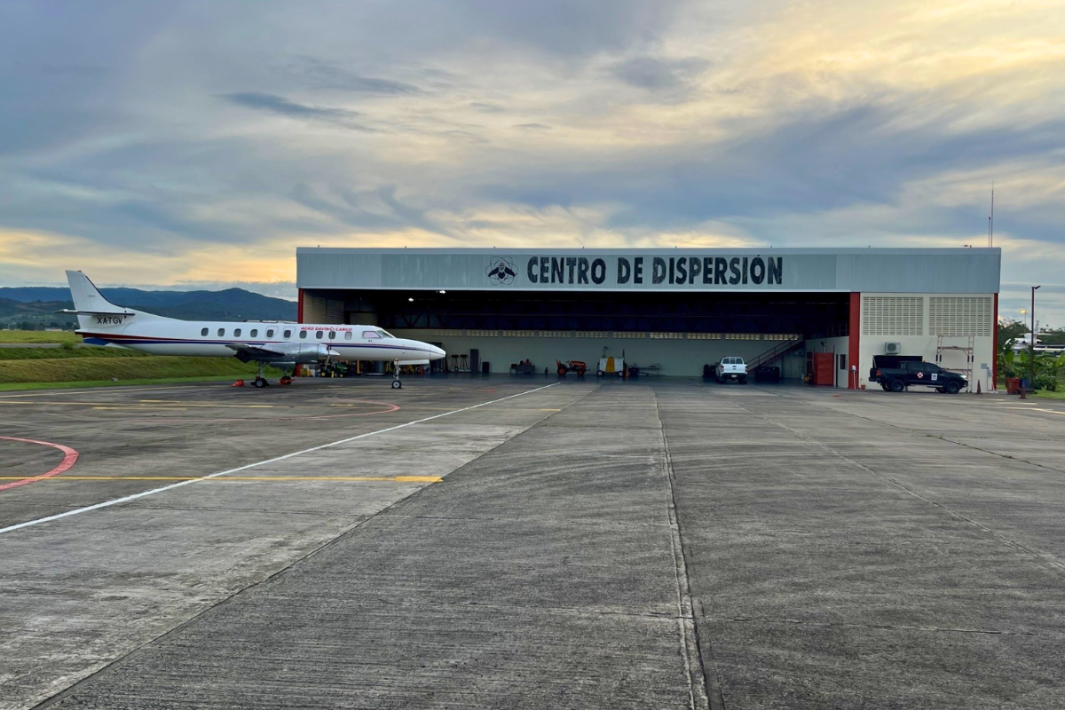 Um Centro de Operações de Dispersão já funciona no Aeroporto Internacional de Tocumen no Panamá. Foto: APHIS/Divulgação