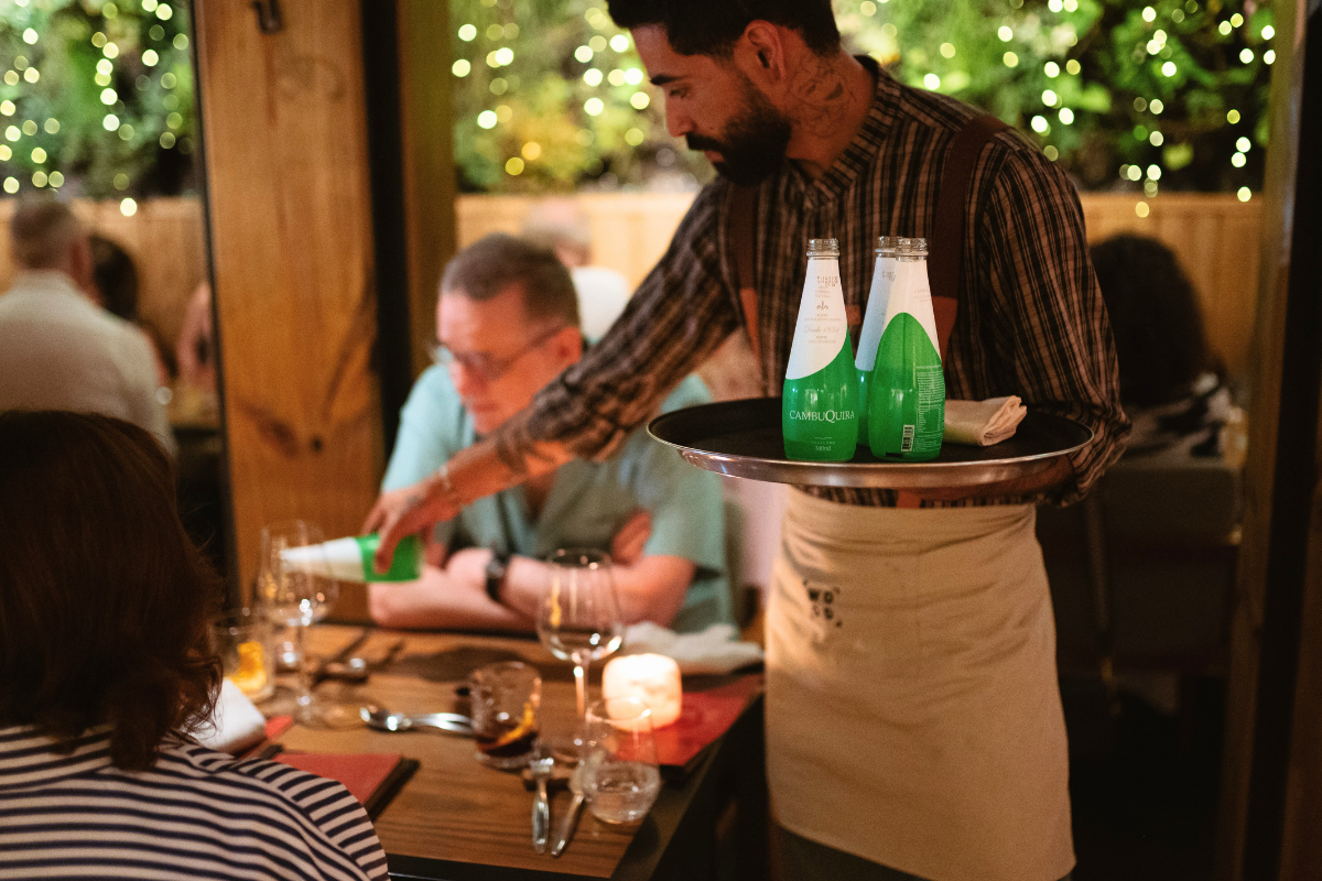 carta de águas minerais